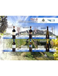 SAN MARINO 2009 Vini di San Marino BF MNH**