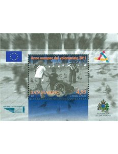 SAN MARINO 2011 Anno europeo del volontariato BF MNH**