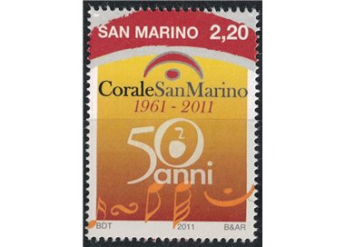 SAN MARINO 2011 Corale San Marino MNH**