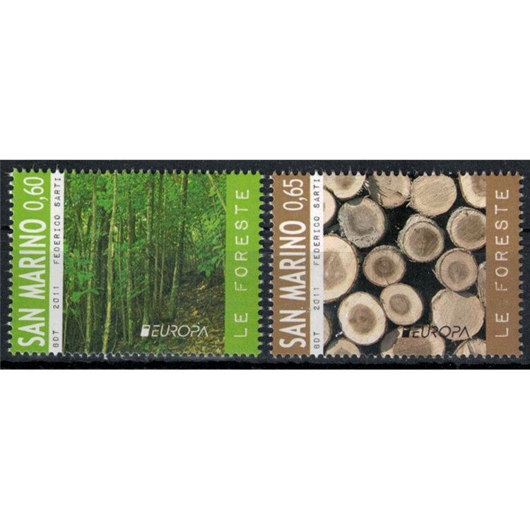 SAN MARINO 2011 Europe 2v MNH**