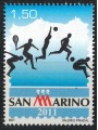 SAN MARINO 2011 Sport in Philately MNH**