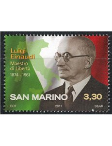 SAN MARINO 2011 Luigi Einaudi MNH**