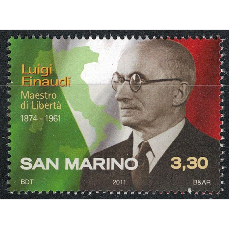 SAN MARINO 2011 Luigi Einaudi MNH**