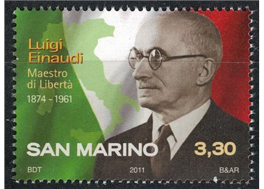 SAN MARINO 2011 Luigi Einaudi MNH**
