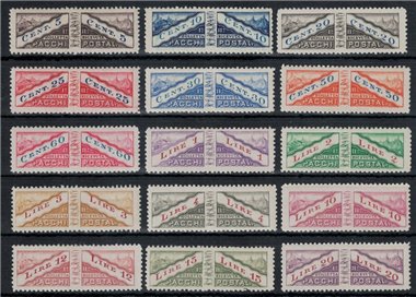 SAN MARINO 1928 Postal parcels 15v MNH**