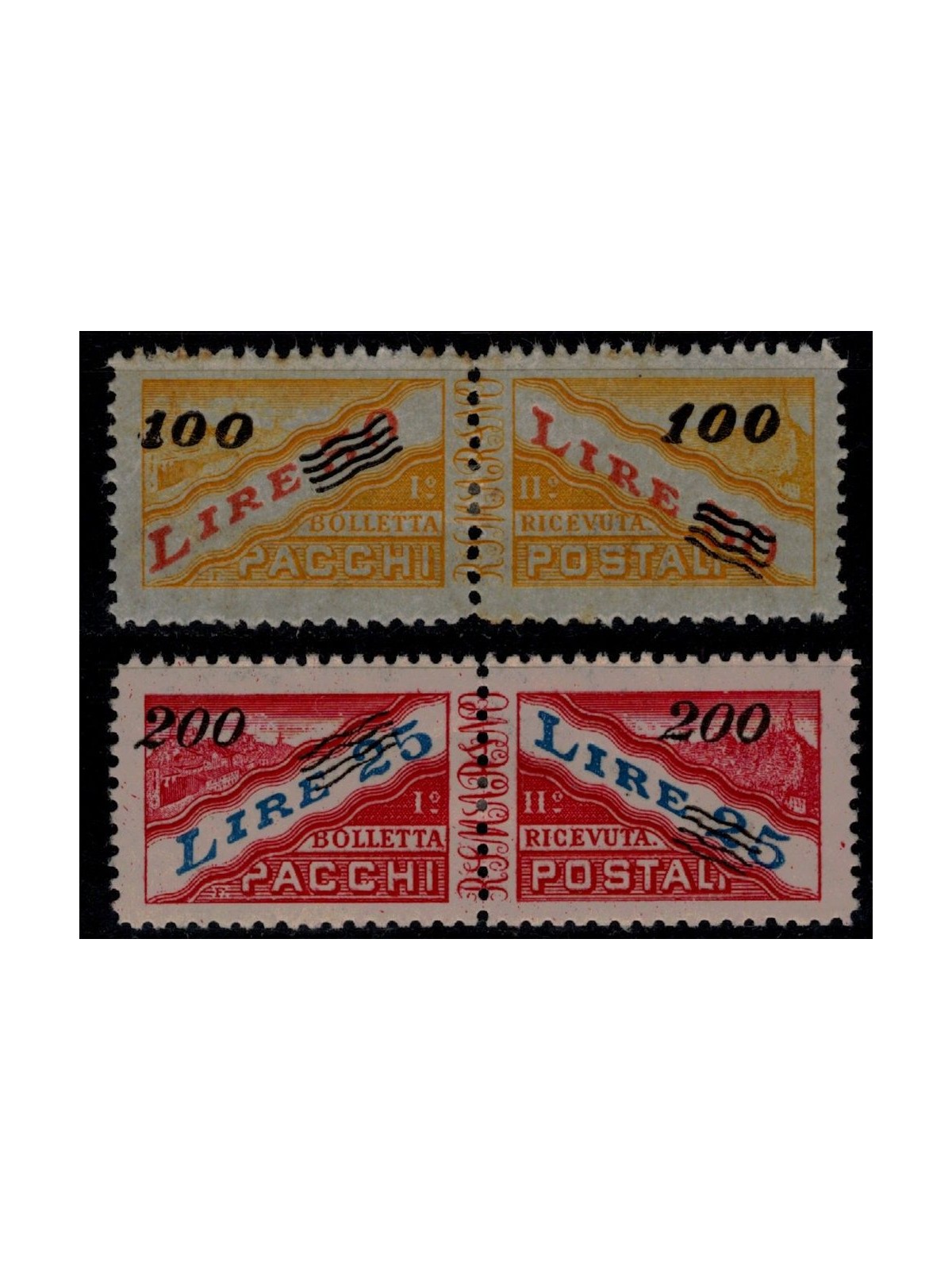 SAN MARINO 1948-50 Postal parcels 2v MH*