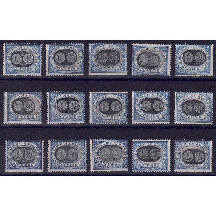 SAN MARINO 1931 Segnatasse 15v MNH**