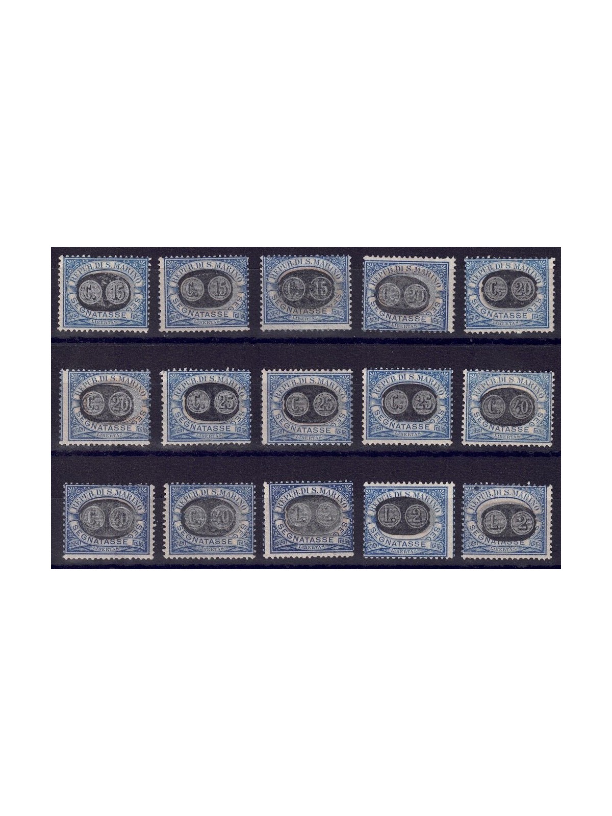 SAN MARINO 1931 Postage Due 15v MNH**