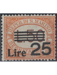 SAN MARINO 1943 Segnatasse MNH**