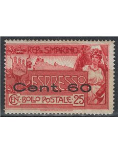 SAN MARINO 1923 Espresso soprastampato MNH**