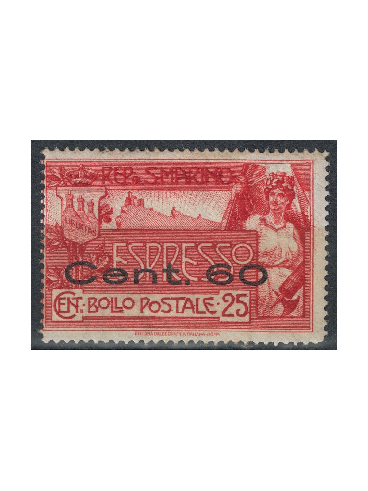 SAN MARINO 1923 Express overprinted MNH**