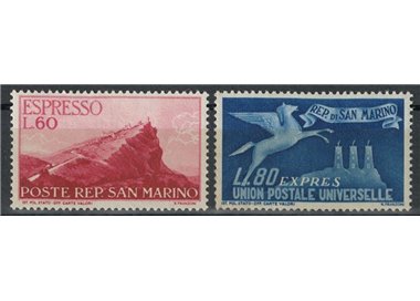 SAN MARINO 1950 Express 2v MNH**