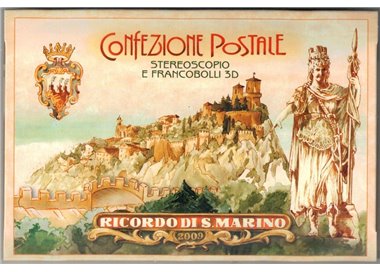 SAN MARINO 2009 Anno della creatività e innovazione, Kit 3D MNH**
