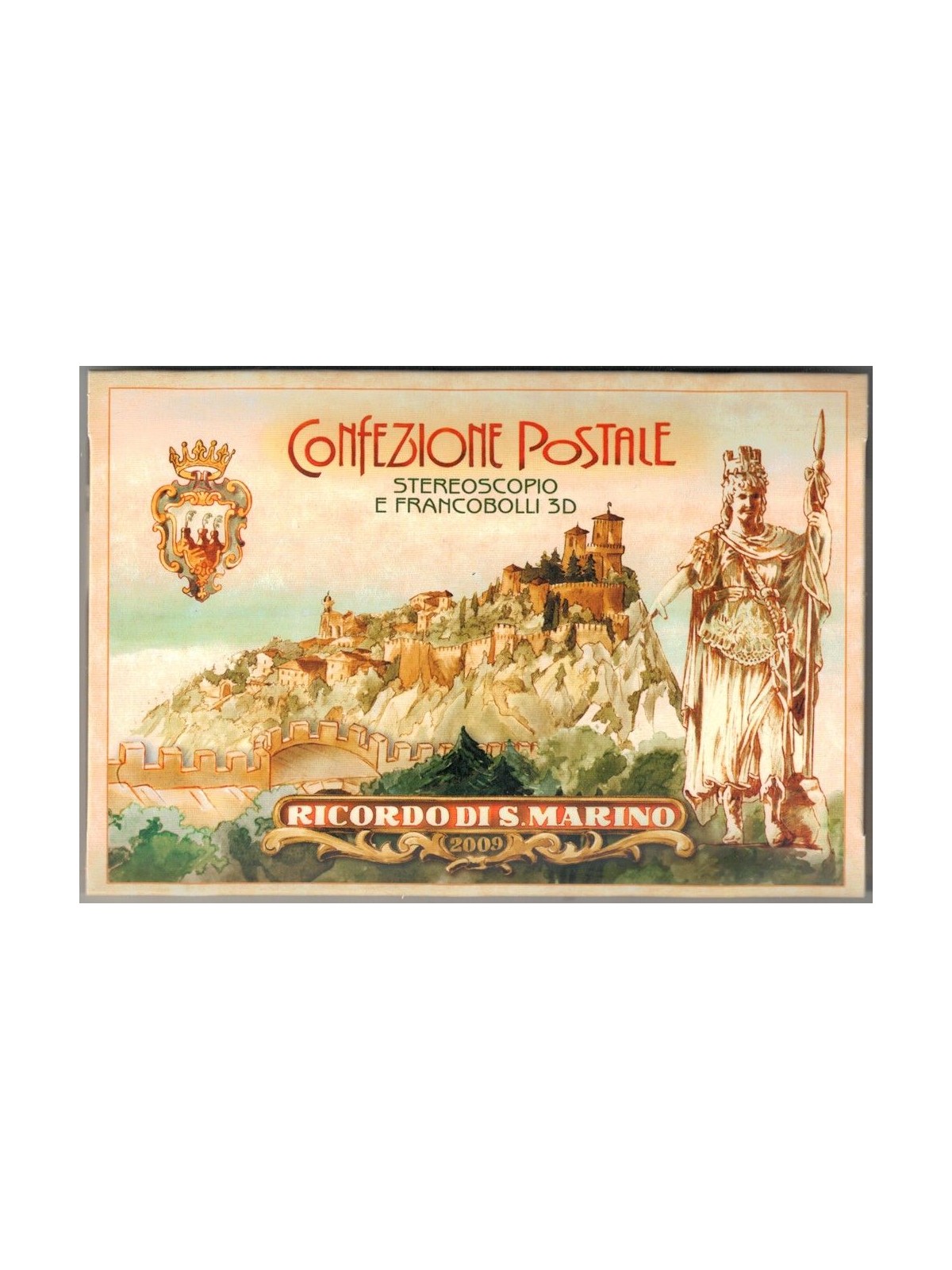 SAN MARINO 2009 Year of Creativity and Innovation, 3D MNH Kit**