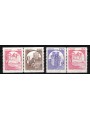 ITALIA 1980 Castelli da bobina numerato al retro 4v MNH**