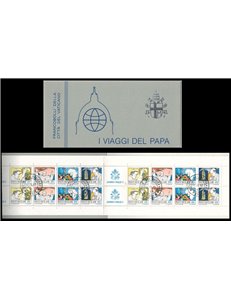 VATICAN 1984 Travels of John Paul II booklet us