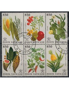 VATICAN 1992 Flora of the New World 6v us