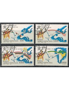VATICAN 1992 Travels of John Paul II 4v us