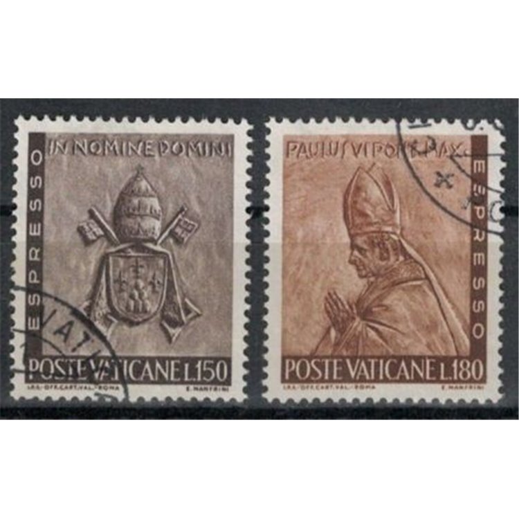 VATICAN 1966 The work of man, expressed 2v us