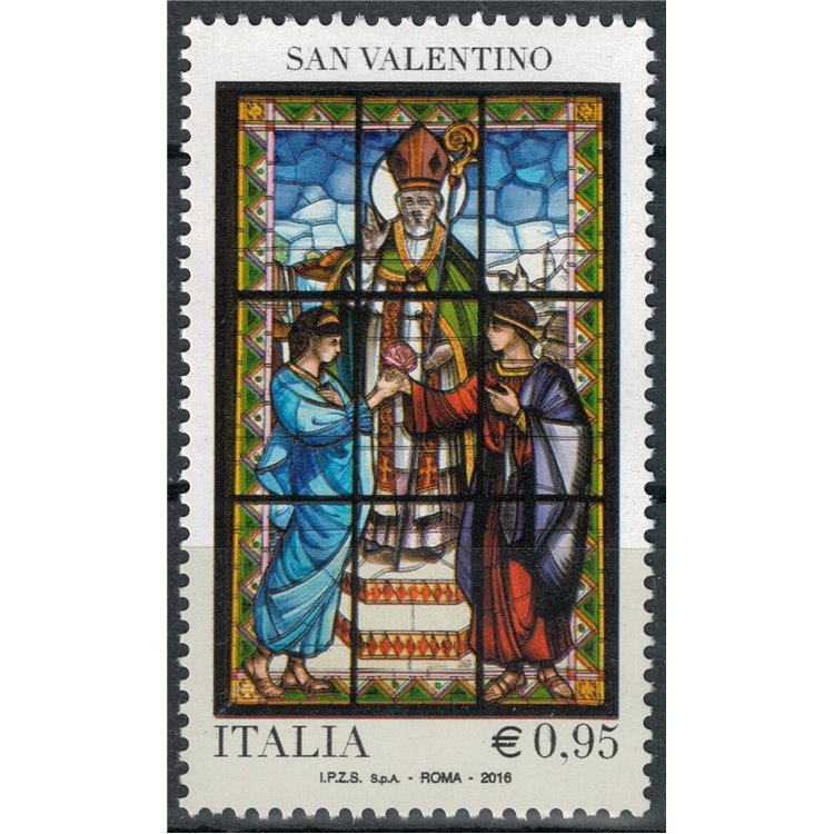 ITALY 2016 Valentine's Day MNH**