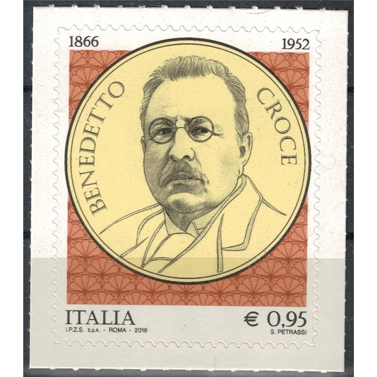 ITALIA 2016 Benedetto Croce MNH**