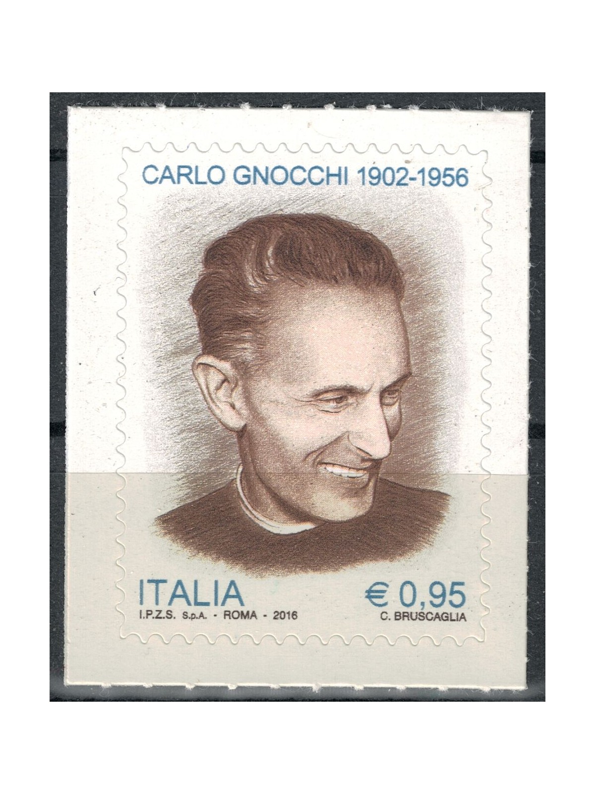 ITALIA 2016 Carlo Gnocchi MNH**