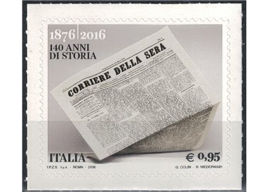 ITALY 2016 Corriere della Sera MNH**