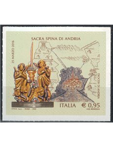 ITALY 2016 Sacra Spina di Andria MNH**