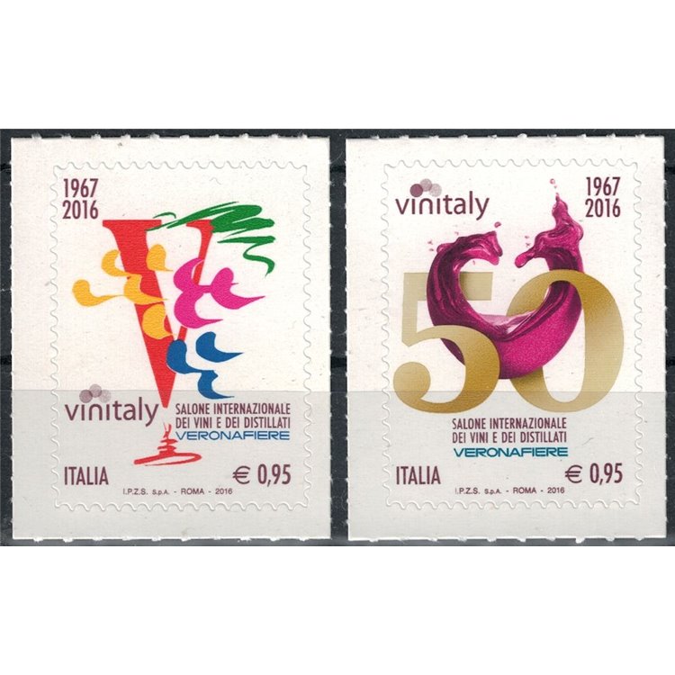 ITALY 2016 Vinitaly 2v MNH**