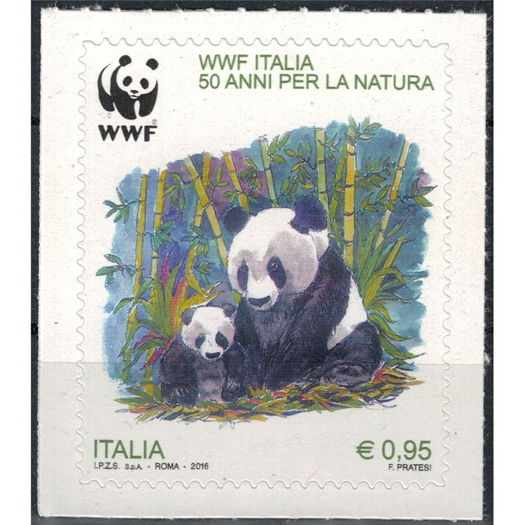 ITALIA 2016 Cinquantenario WWF Italia MNH**