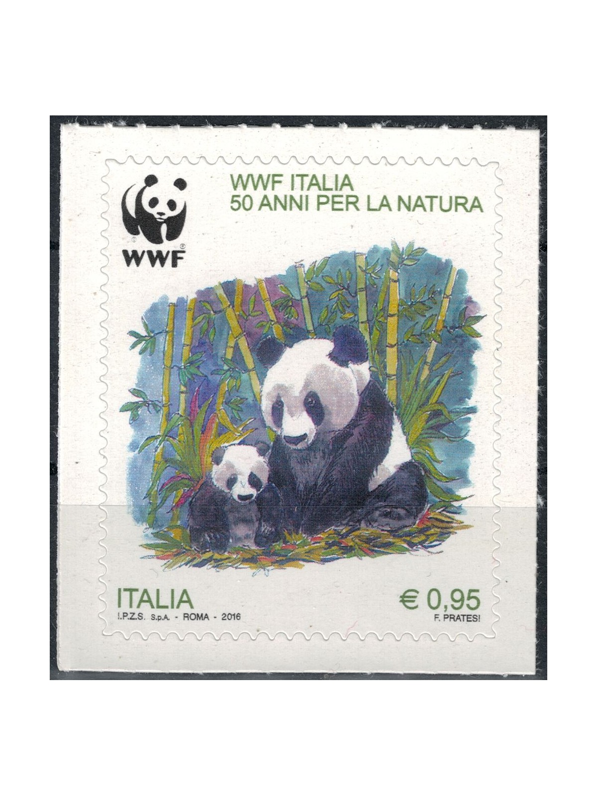 ITALIA 2016 Cinquantenario WWF Italia MNH**