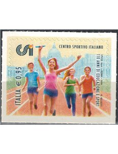 ITALIA 2016 Centro sportivo italiano MNH**