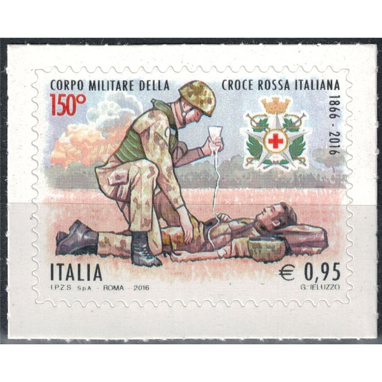ITALIA 2016 Corpo Militare della Croce Rossa MNH**
