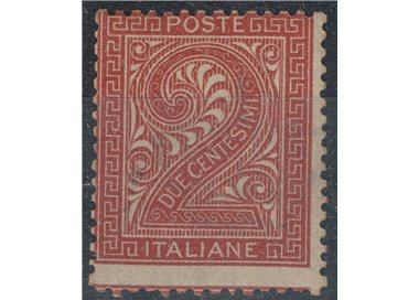 ITALY KINGDOM 1863 De La Rue 2c brick (London) MNH** ©