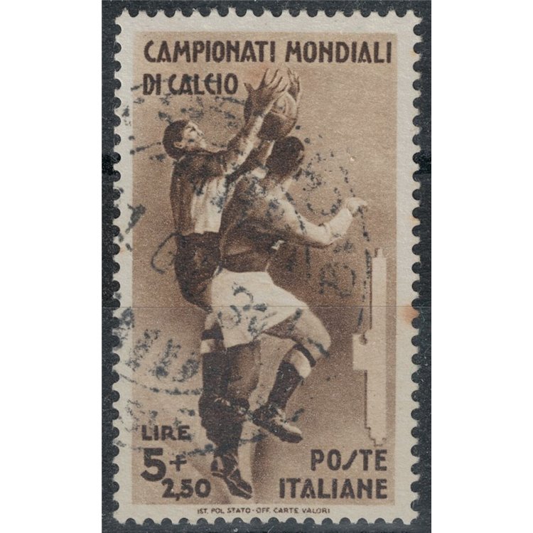 ITALY KINGDOM 1934 Football Championship £5+2.50 us ©