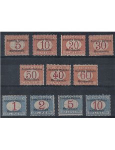 SOMALIA ITALIANA 1906 Segnatasse 11v MNH** ©
