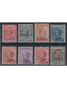 SASENO 1923 Ordinary set 8v MNH** © (Luxury)