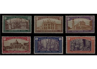 ITALY KINGDOM 1924 Holy Year 6v MNH** © (Luxury)