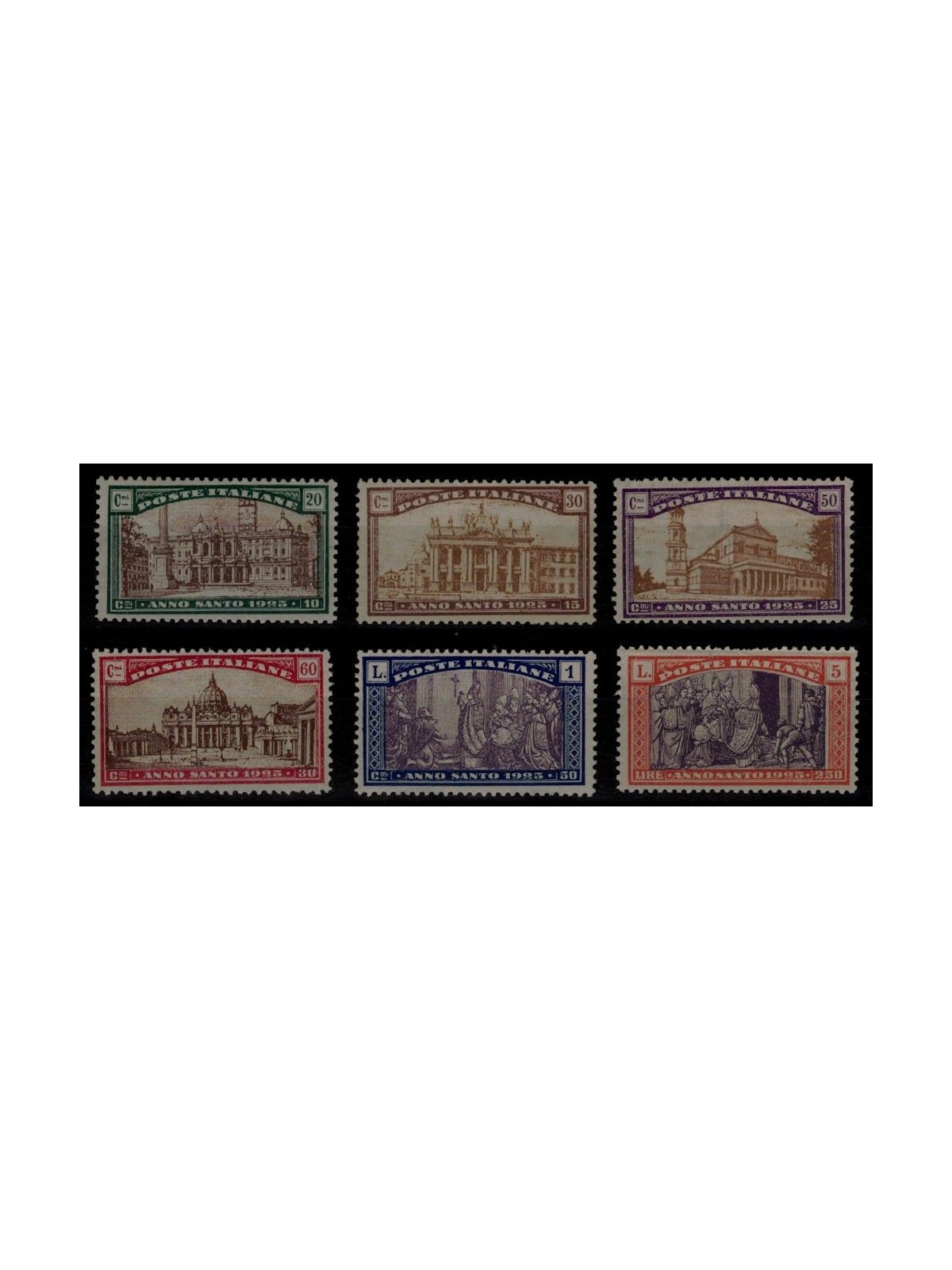 ITALIA REGNO 1924 Anno Santo 6v MNH** © (Lusso)