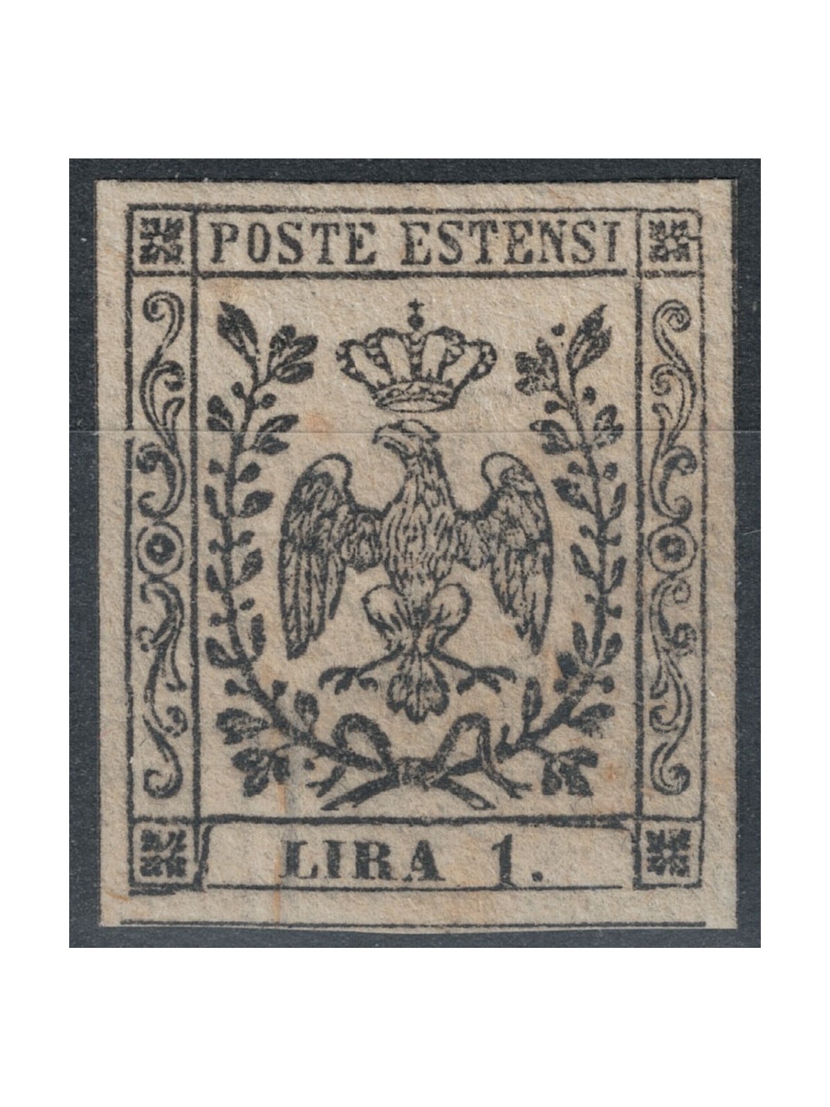 DUCHY OF MODENA 1852 Este eagle £1 MNH** ©
