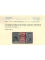 ITALIA REGNO 1911 Unità d'Italia 4v us ©