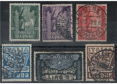 ITALY KINGDOM 1923 March on Rome 6v us ©
