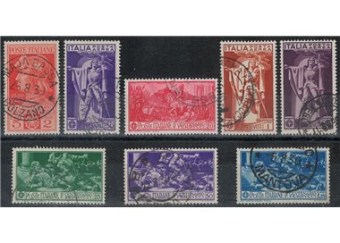 ITALIA REGNO 1930 Francesco Ferrucci 8v us ©