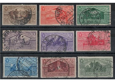 ITALY KINGDOM 1930 Bimillenary Virgil 9v us ©