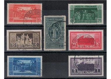 ITALIA REGNO 1929 Abbazia di Montecassino 7v us ©