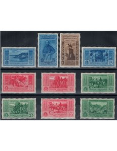 COLONIES GENERAL ISSUES 1932 Garibaldi 10v MNH**