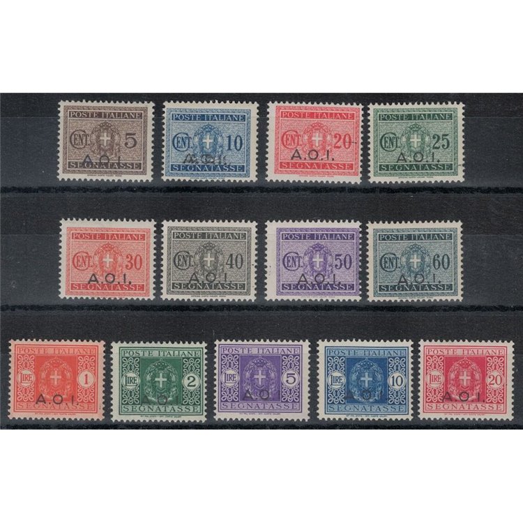 ITALIAN EAST AFRICA 1941 Postage Due 13v MNH** ©