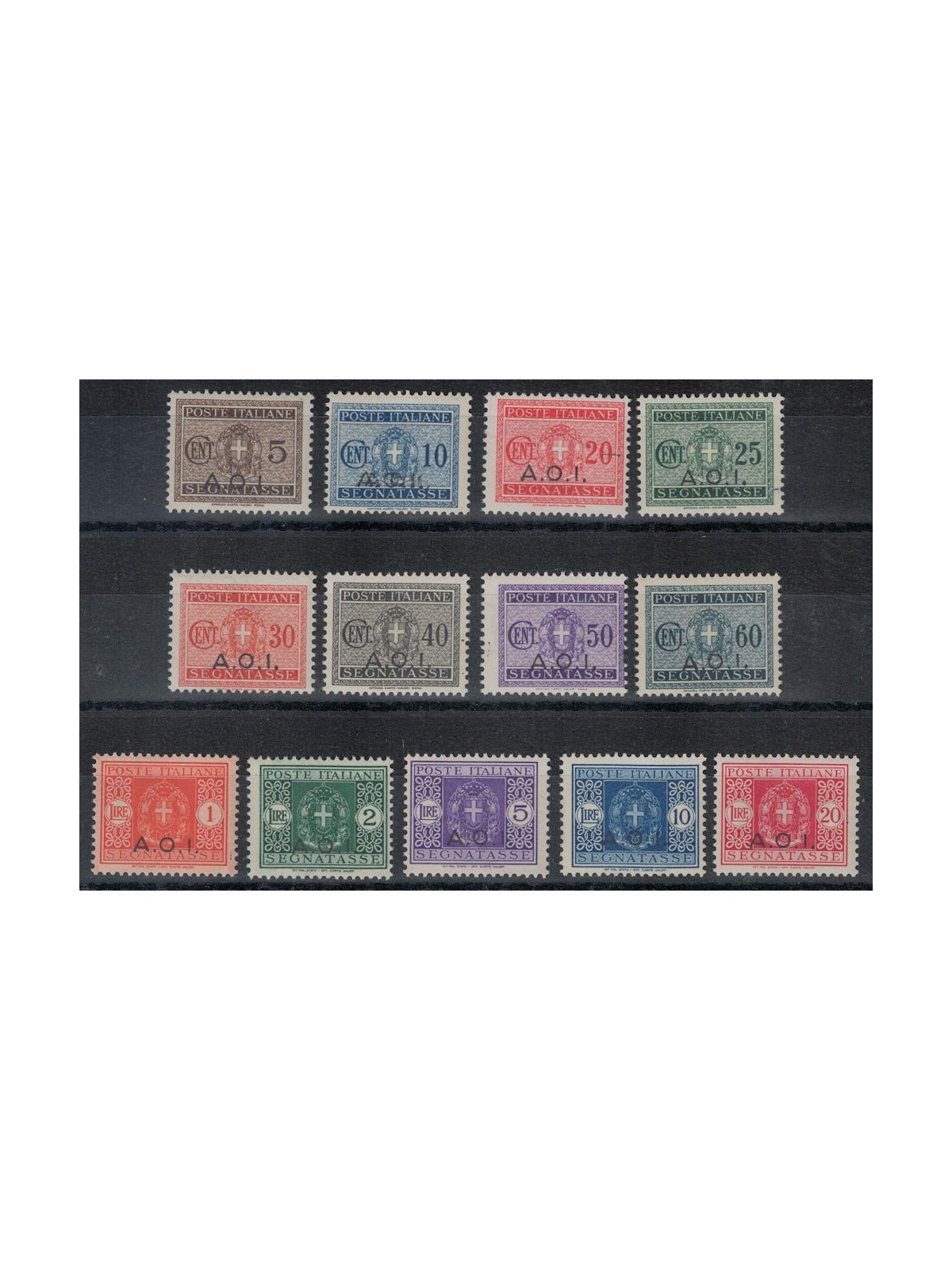 ITALIAN EAST AFRICA 1941 Postage Due 13v MNH** ©