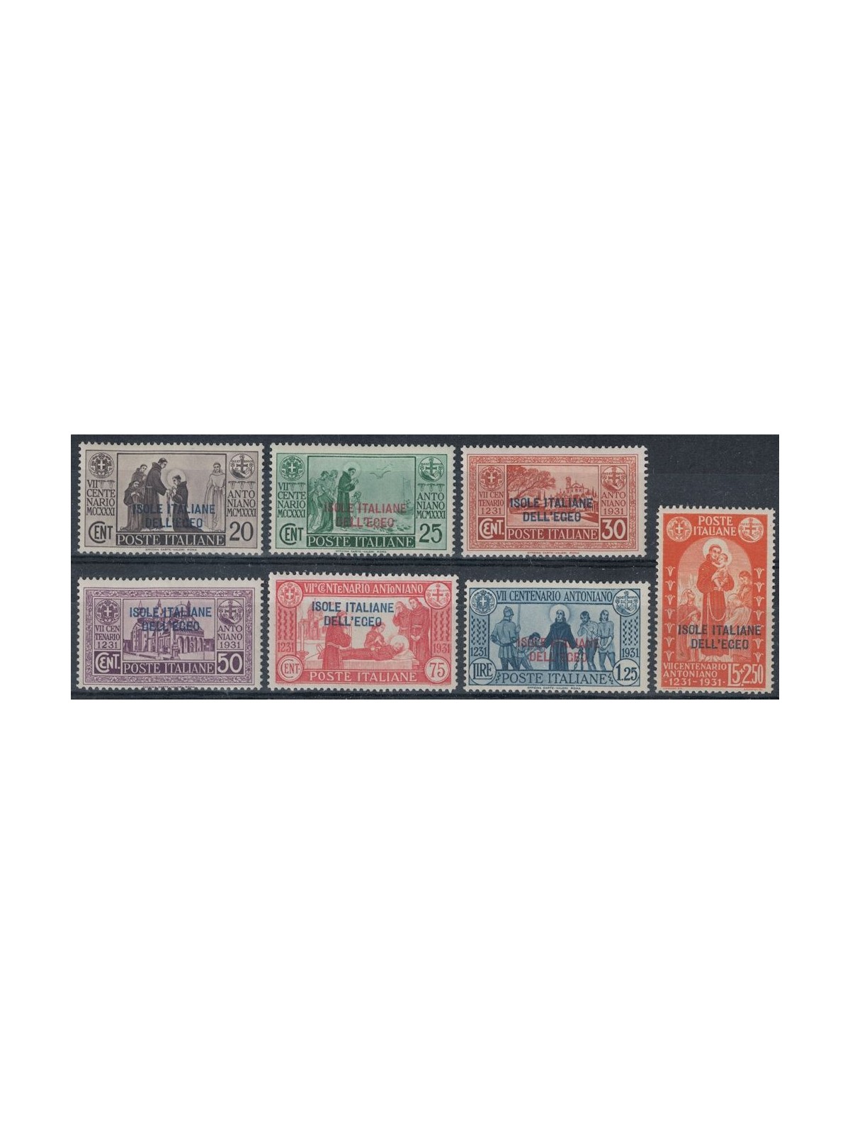 EGEO 1932 Sant'Antonio 7v MNH** ©