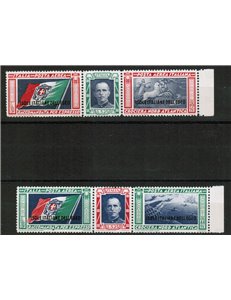 EGEO 1933 Crociera Balbo 2 trittici MNH** ©